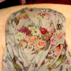 Ted Baker oil painting jumper pink